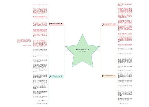 我重新认识你作文600字初一(共4篇)思维导图