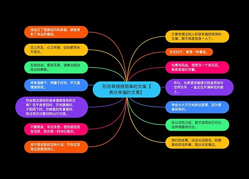 形容幸福很简单的文案【表达幸福的文案】