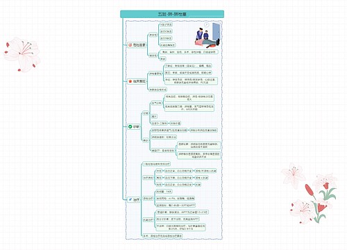 五脏-肺-肺栓塞思维导图
