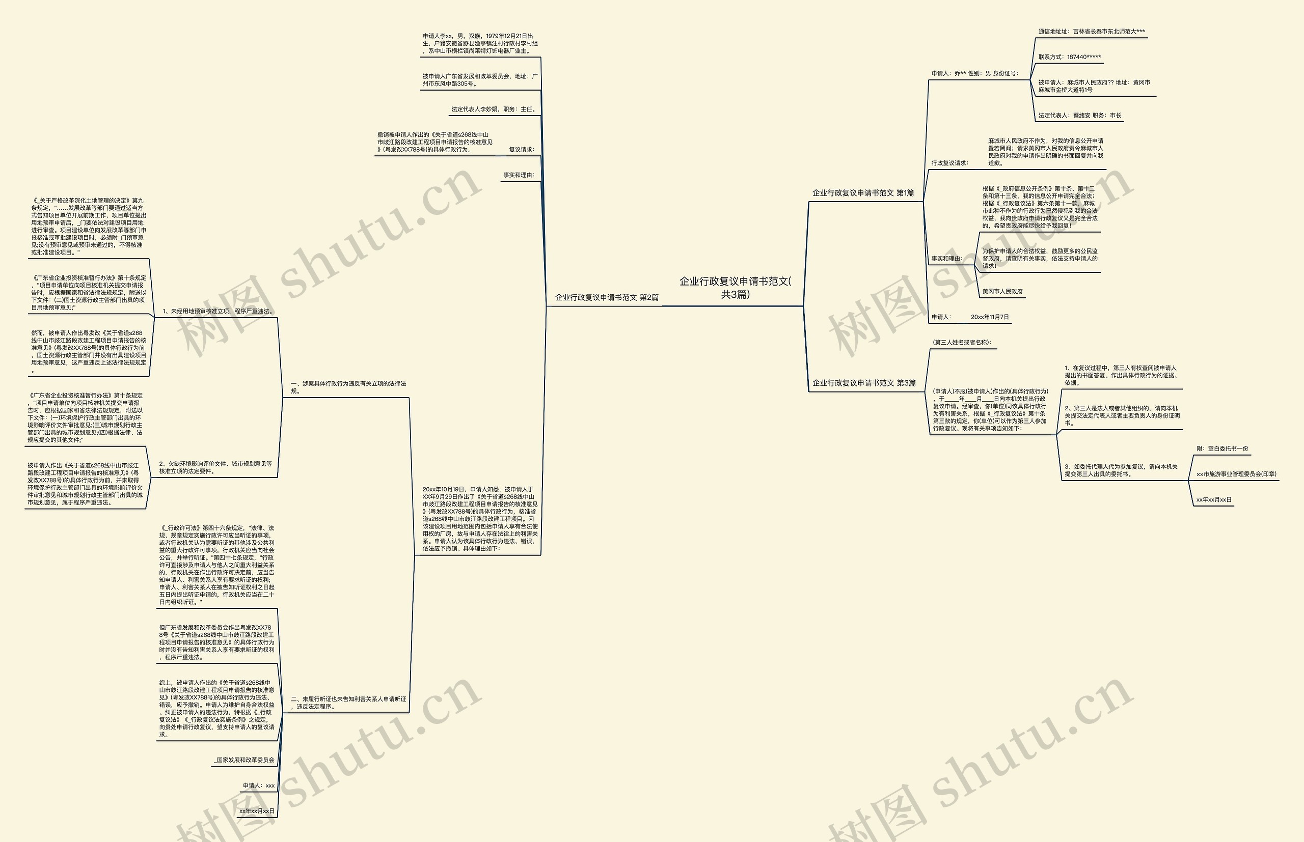 企业行政复议申请书范文(共3篇) 企业行政复议申请书范文(共3篇)