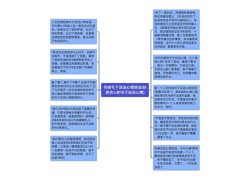 伤感句子说说心情短语(经典伤心的句子说说心情)