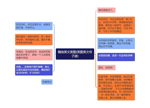 精选美文美图(美图美文句子迷)