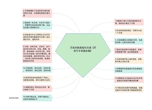 月亮的唯美短句文案【月亮句子发朋友圈】