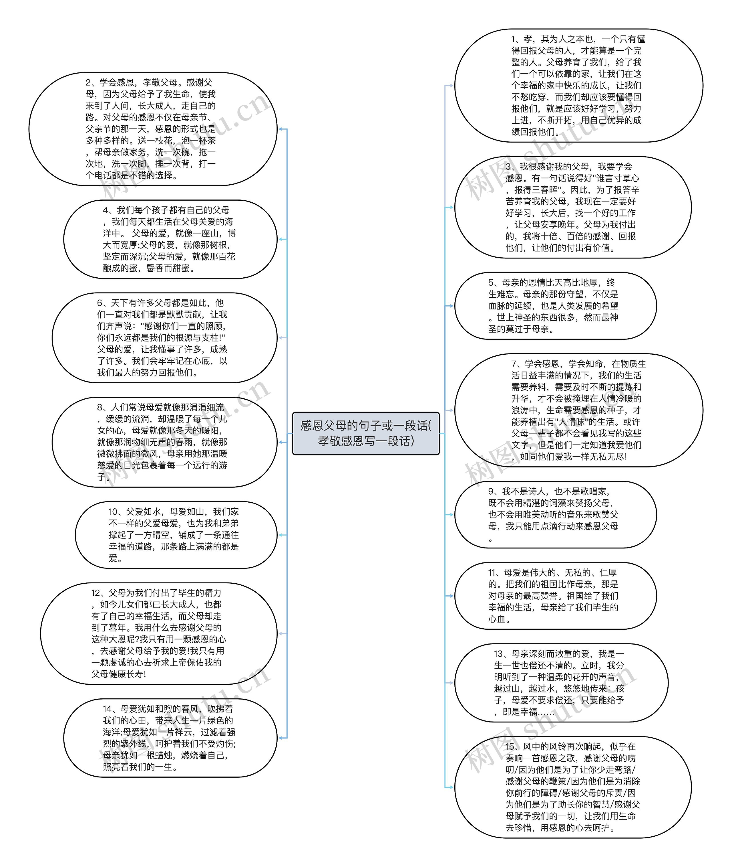 感恩父母的句子或一段话(孝敬感恩写一段话)