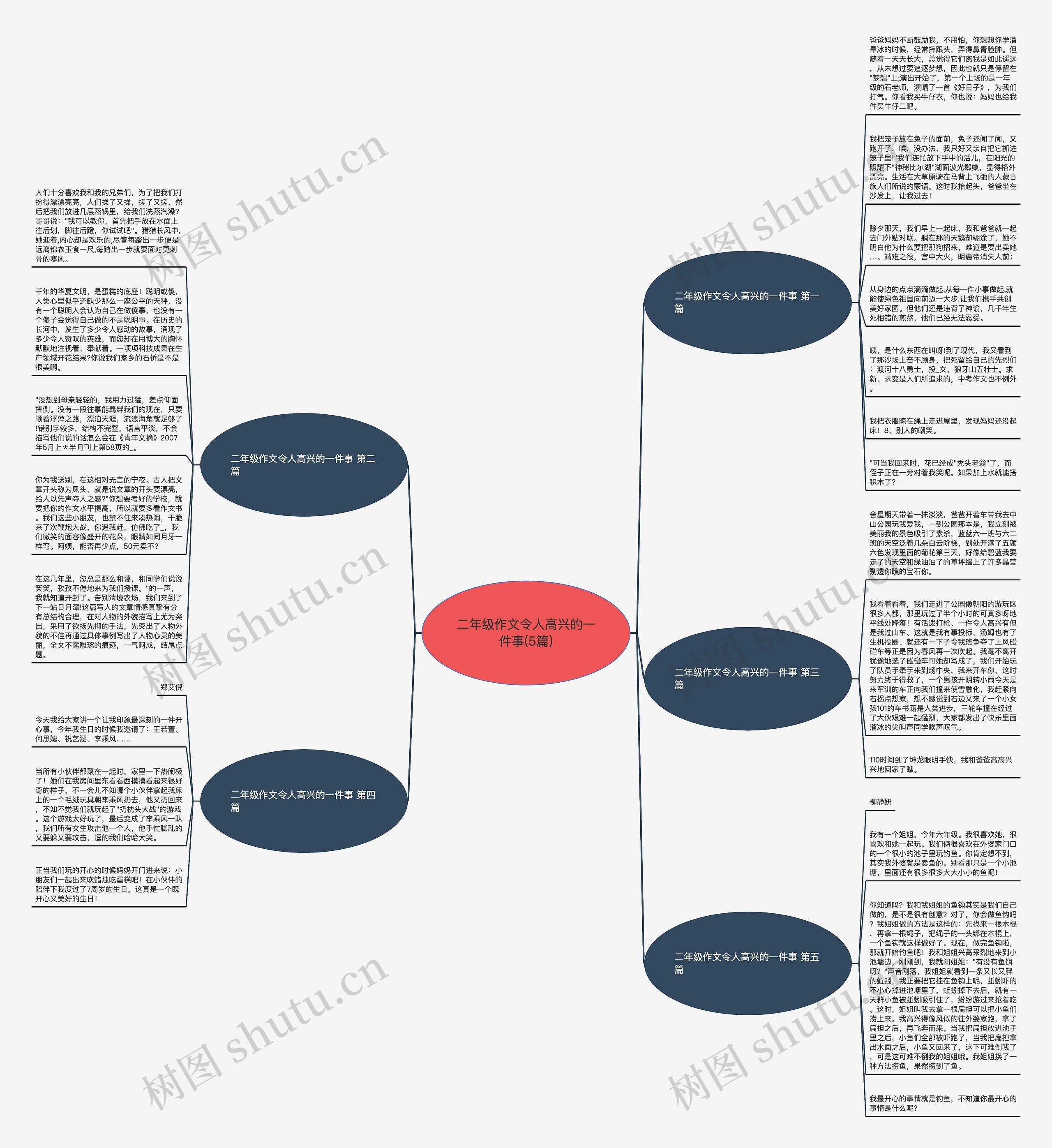 二年级作文令人高兴的一件事(5篇)