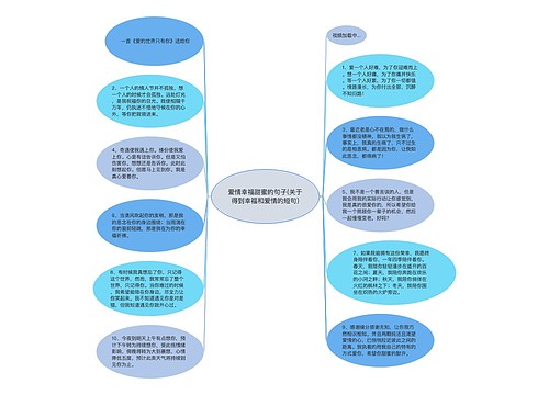 爱情幸福甜蜜的句子(关于得到幸福和爱情的短句)