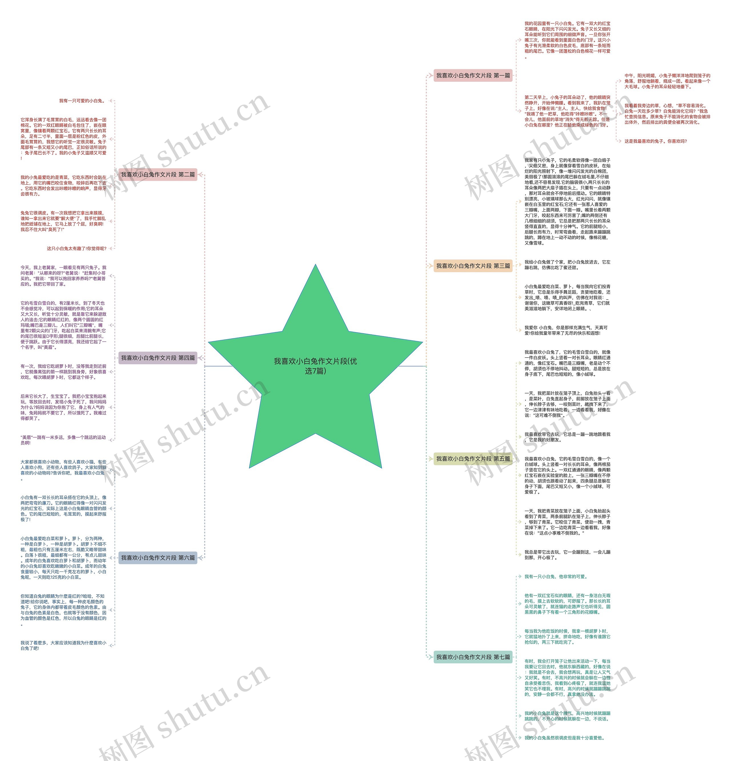 我喜欢小白兔作文片段(优选7篇) 我喜欢小白兔作文片段(优选7篇)