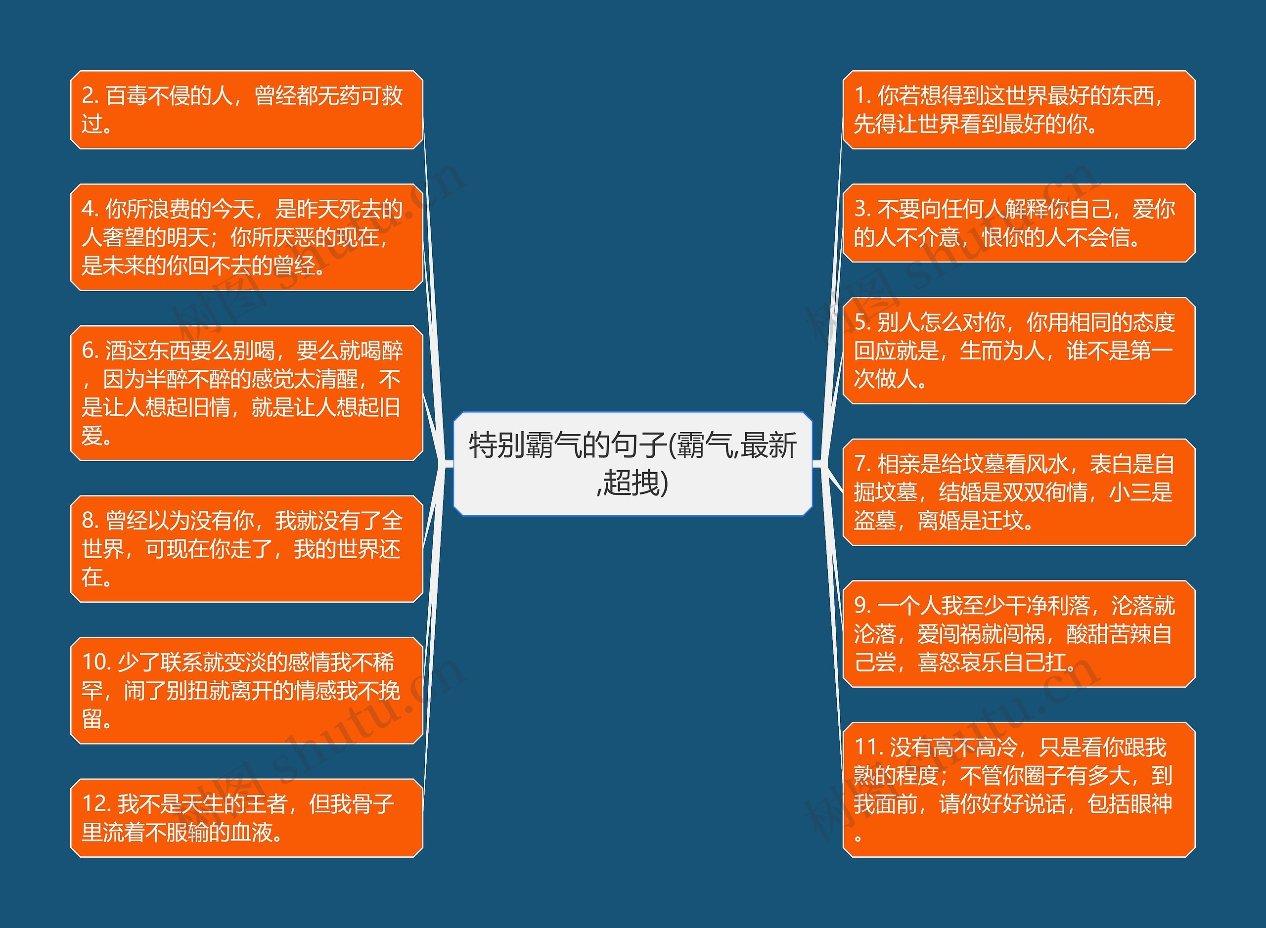 特别霸气的句子(霸气,最新,超拽)