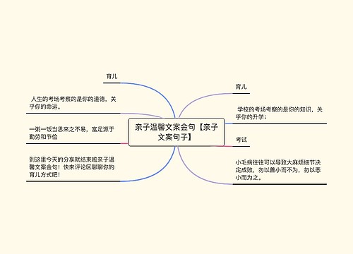 亲子温馨文案金句【亲子文案句子】