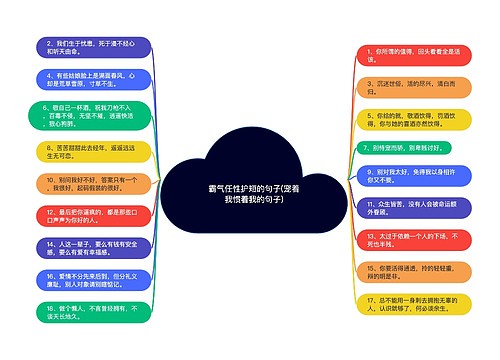 霸气任性护短的句子(宠着我惯着我的句子)