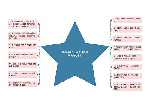 最委婉的表白句子【委婉的表白句子】