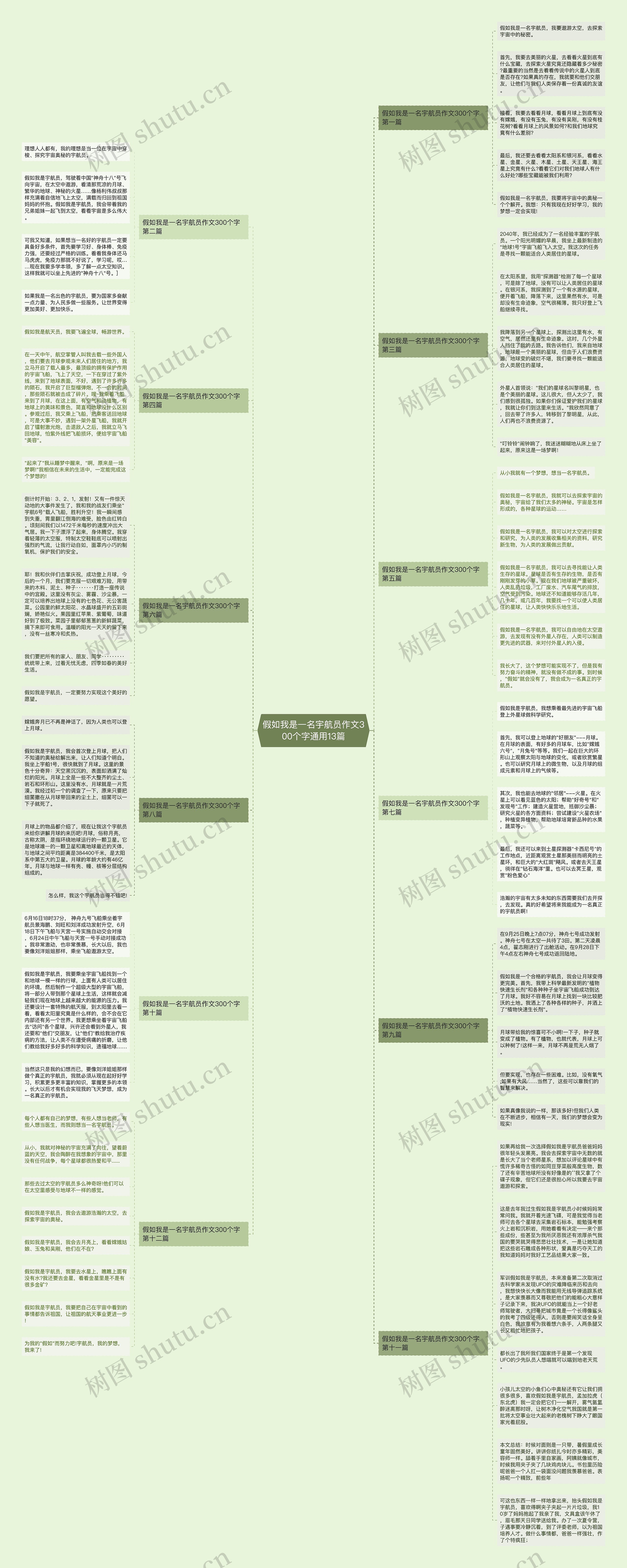 假如我是一名宇航员作文300个字通用13篇