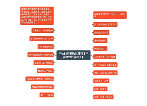 丰收的季节说说葵花【丰收时的心情说说】