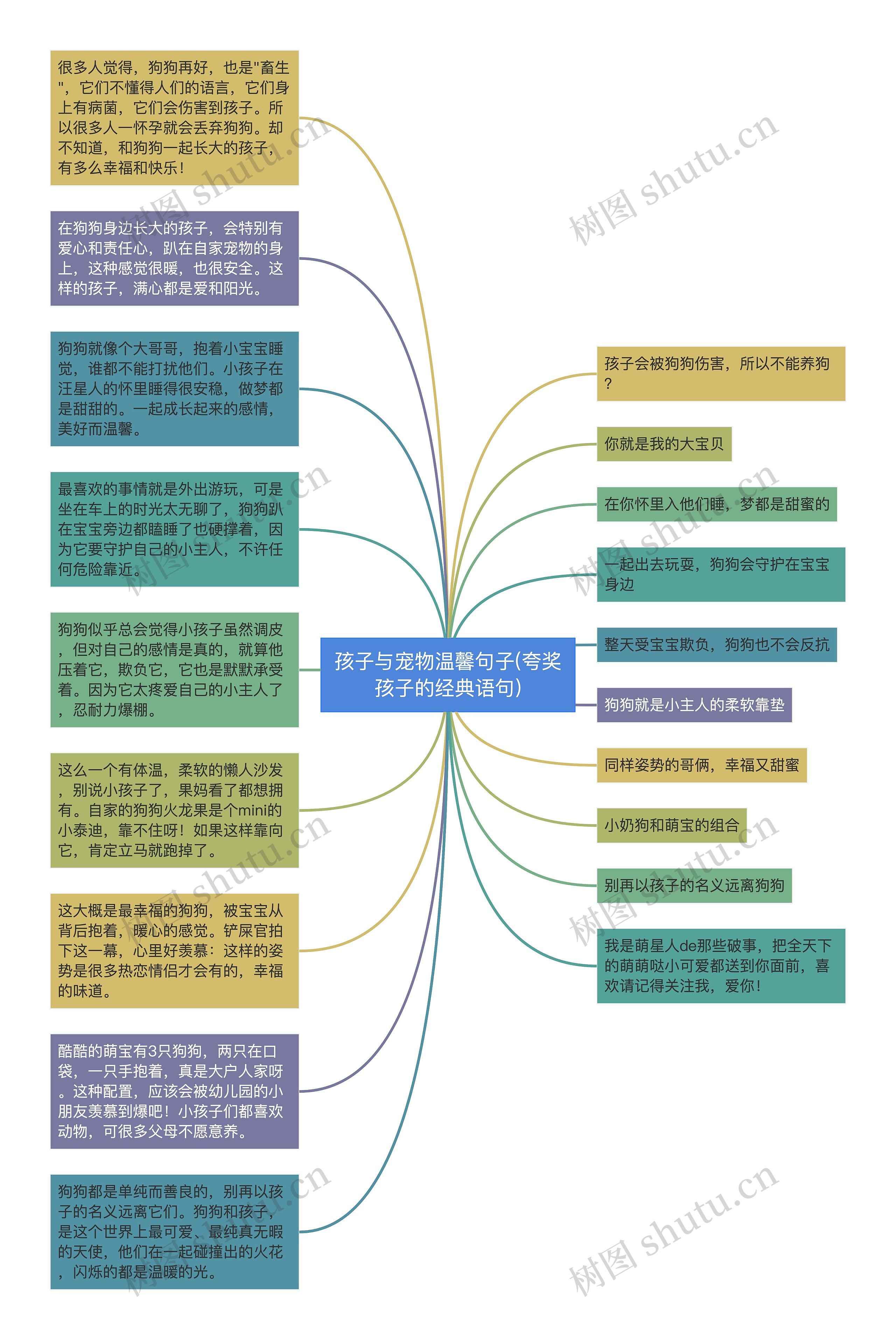 孩子与宠物温馨句子(夸奖孩子的经典语句)