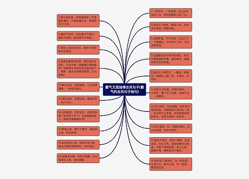 霸气又孤独得古风句子(霸气的古风句子短句)