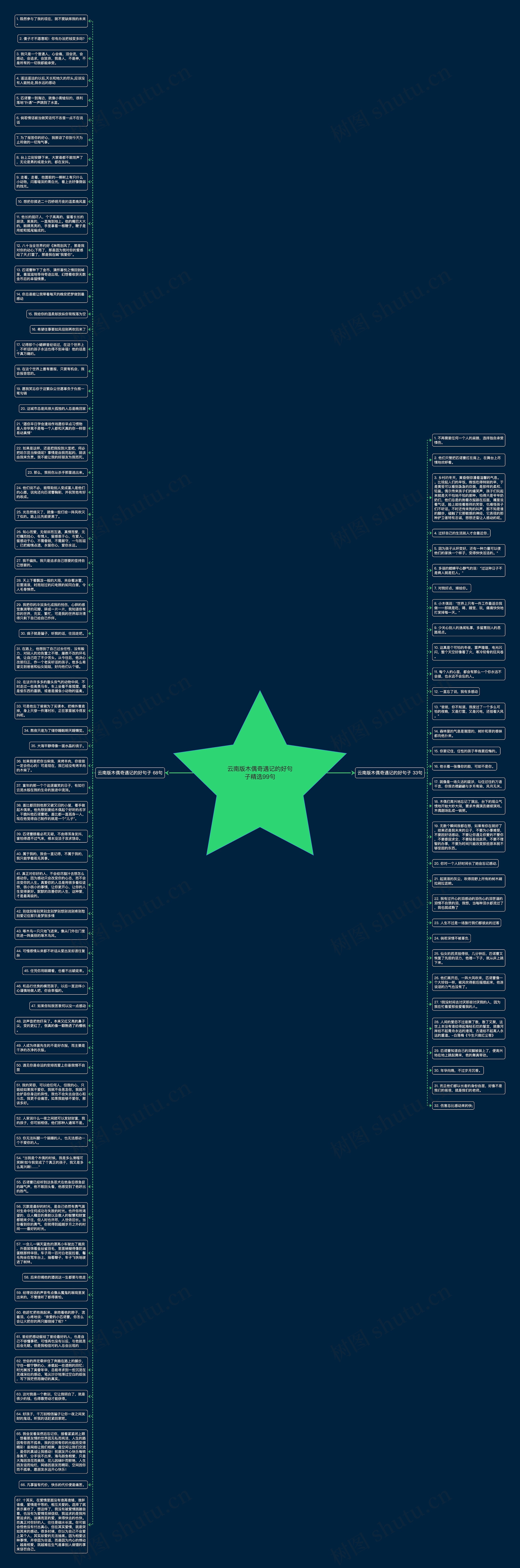 云南版木偶奇遇记的好句子精选99句思维导图