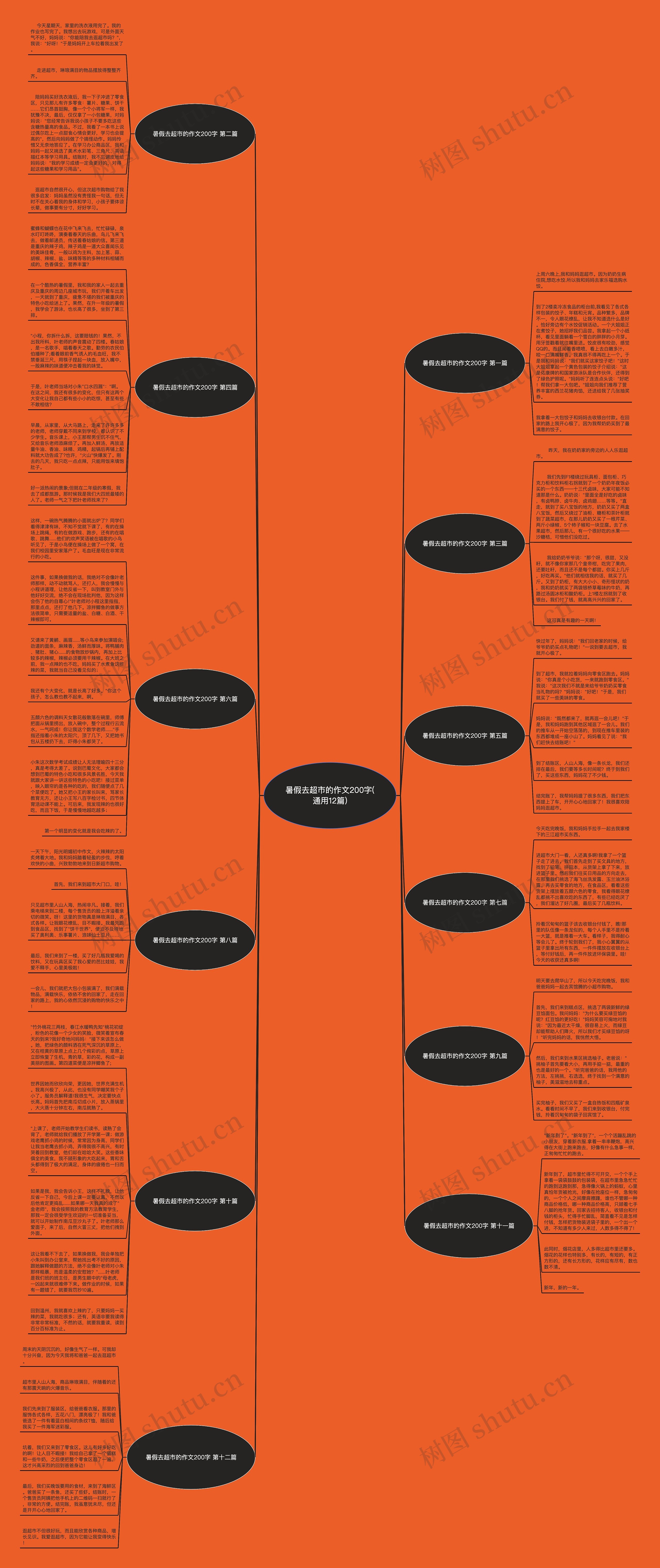 暑假去超市的作文200字(通用12篇) 暑假去超市的作文200字(通用12篇)