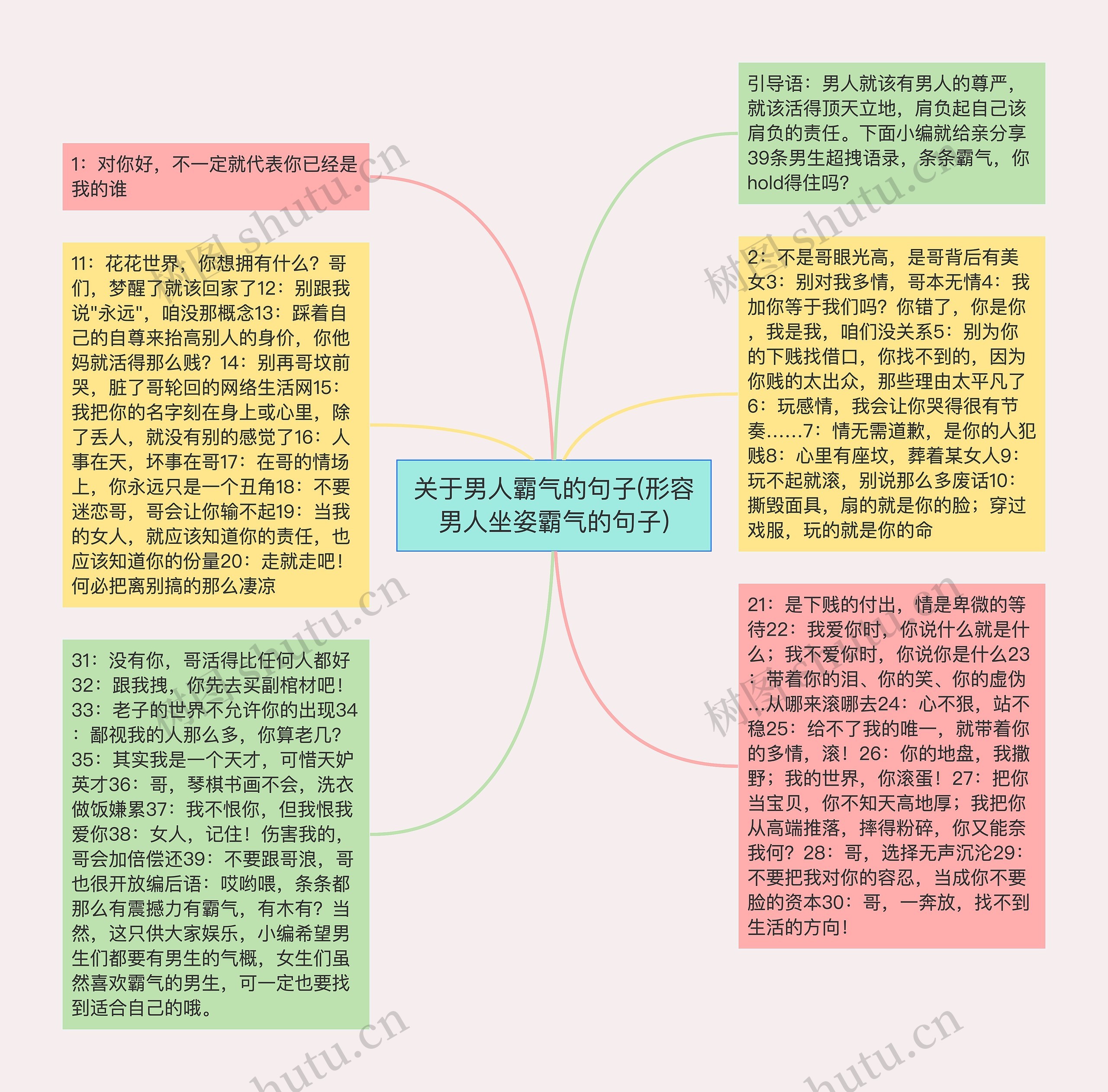 关于男人霸气的句子(形容男人坐姿霸气的句子)