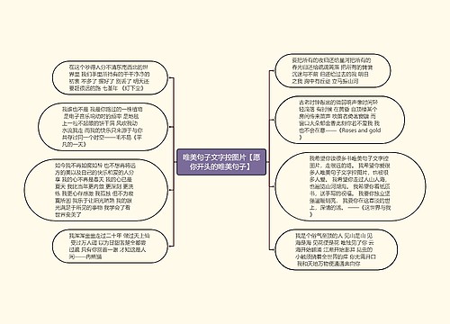 唯美句子文字控图片【愿你开头的唯美句子】