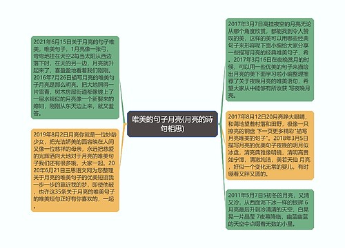 唯美的句子月亮(月亮的诗句相思) 唯美的句子月亮(月亮的诗句相思)