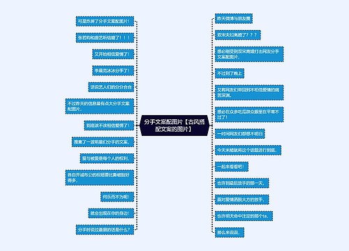 分手文案配图片【古风搭配文案的图片】