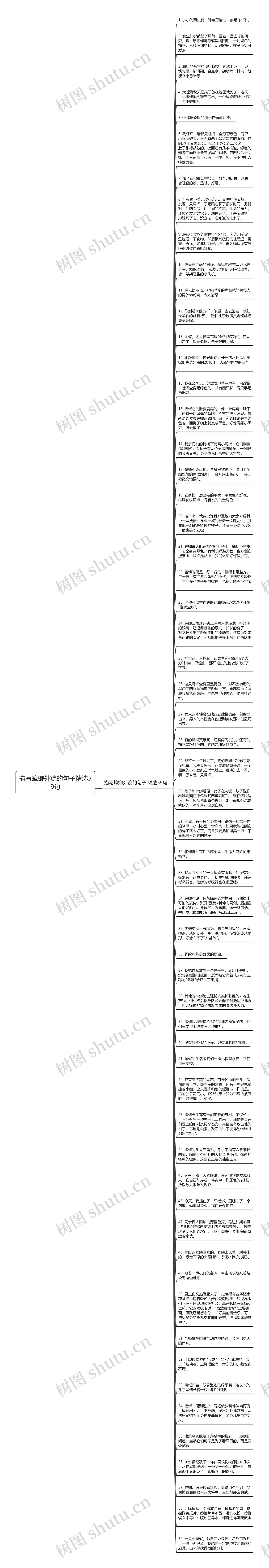 描写蟑螂外貌的句子精选59句思维导图