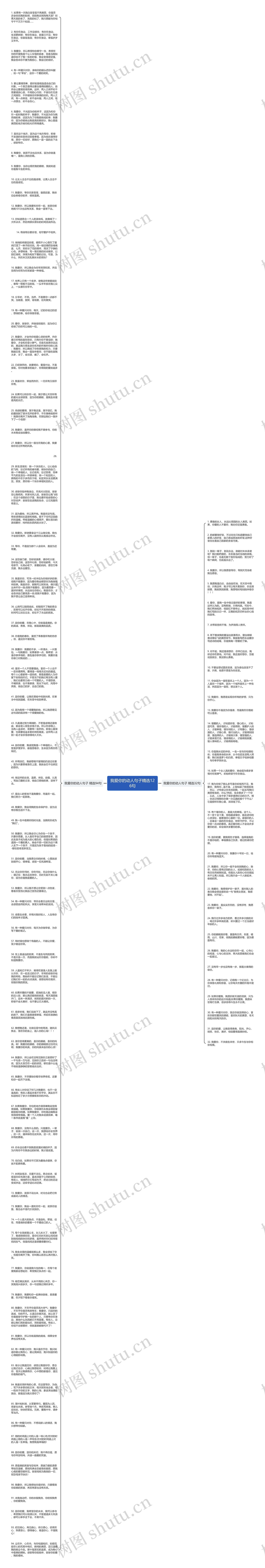 我爱你的动人句子精选126句思维导图
