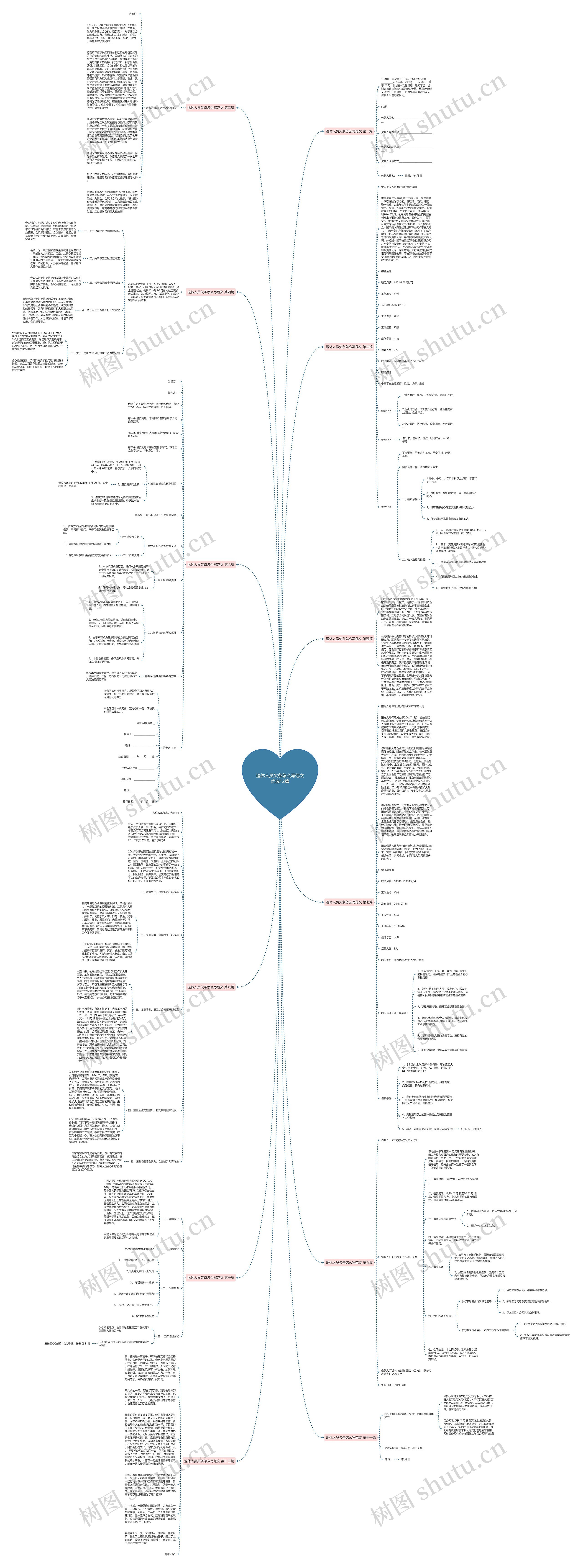 退休人员欠条怎么写范文优选12篇思维导图