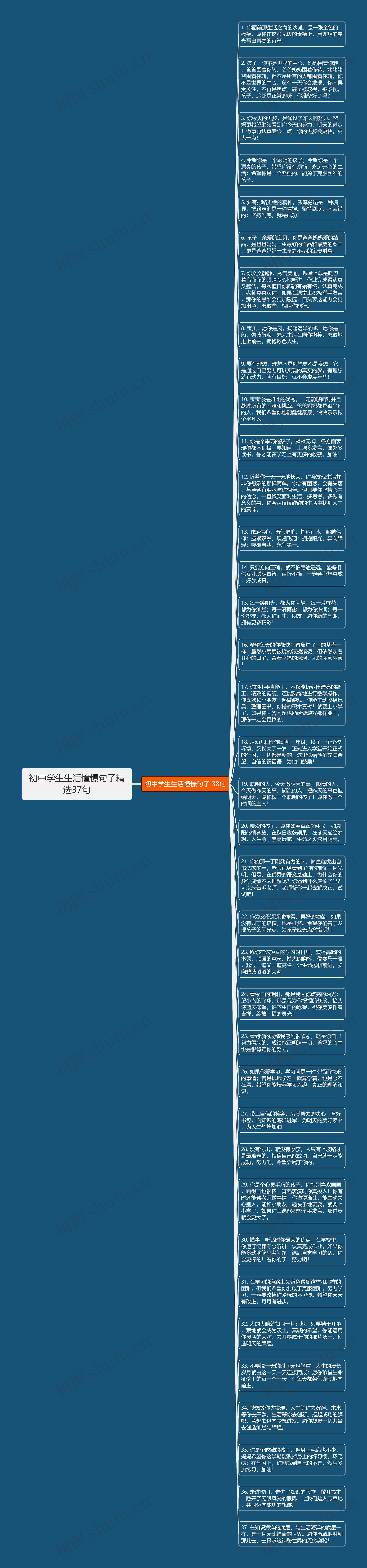 初中学生生活憧憬句子精选37句