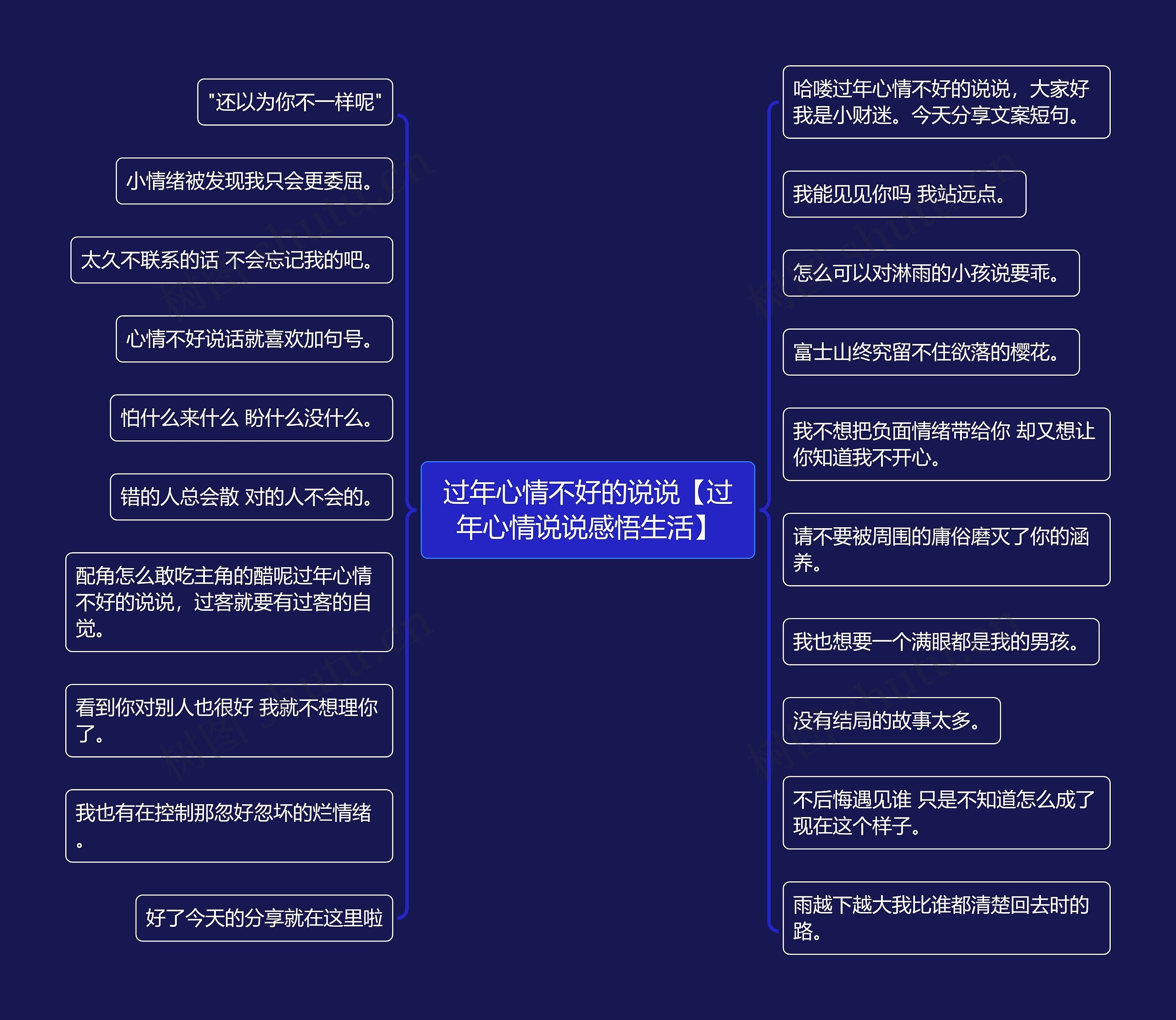 过年心情不好的说说【过年心情说说感悟生活】