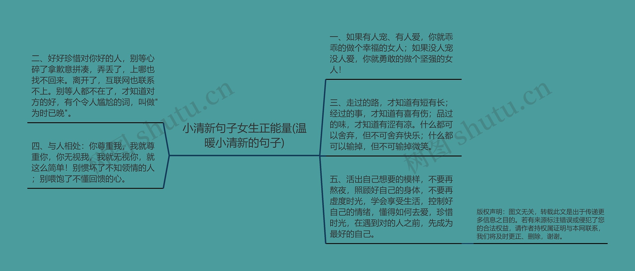 小清新句子女生正能量(温暖小清新的句子)