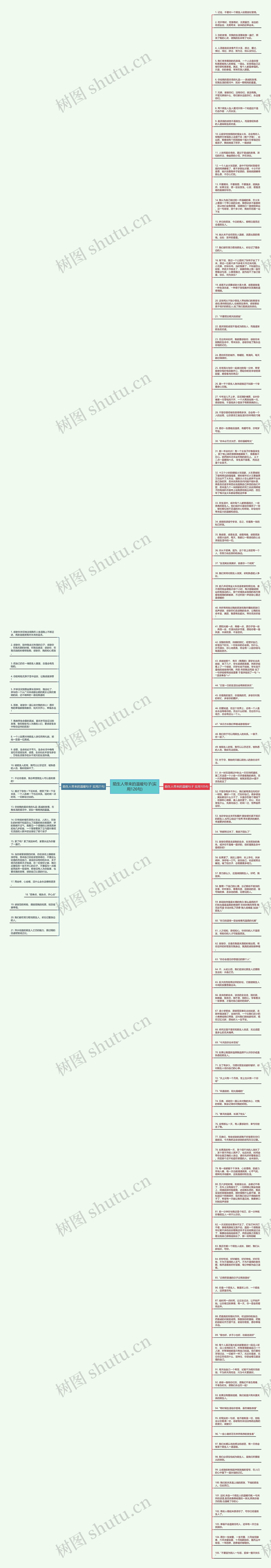 陌生人带来的温暖句子(实用126句)思维导图高清图 陌生人带来的温暖句子(实用126句)思维导图