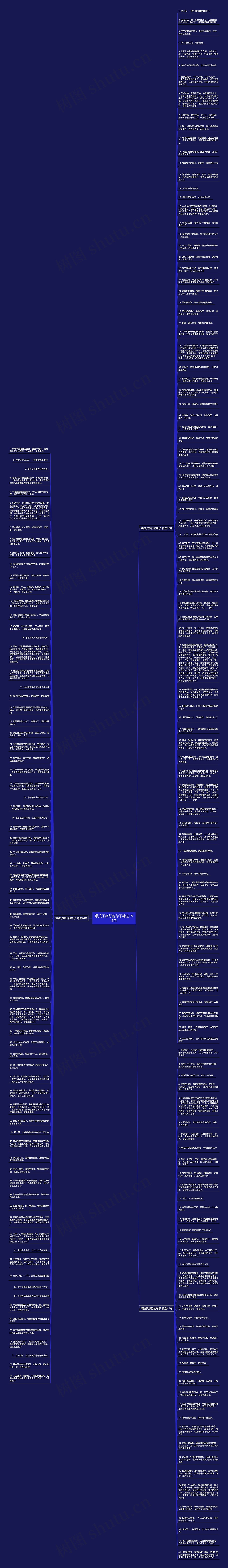带孩子旅行的句子精选194句思维导图
