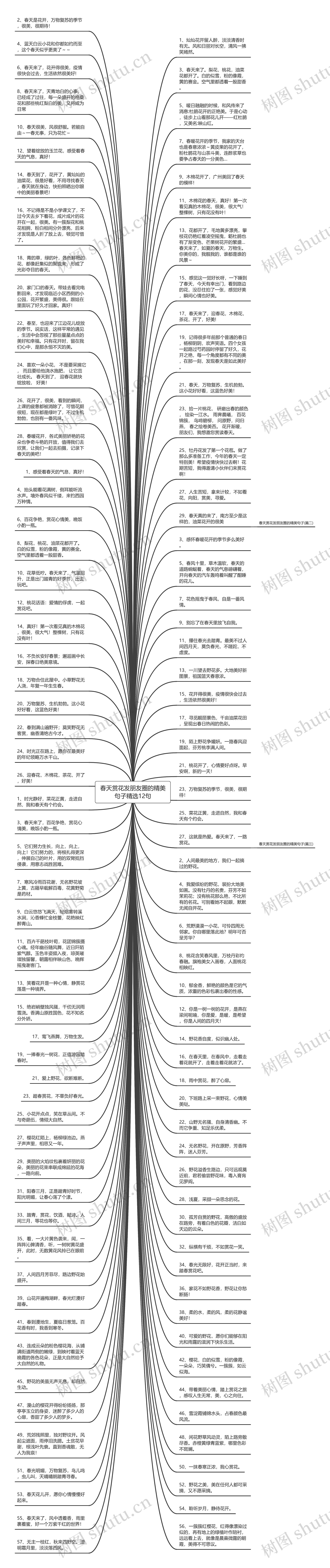 春天赏花发朋友圈的精美句子精选12句