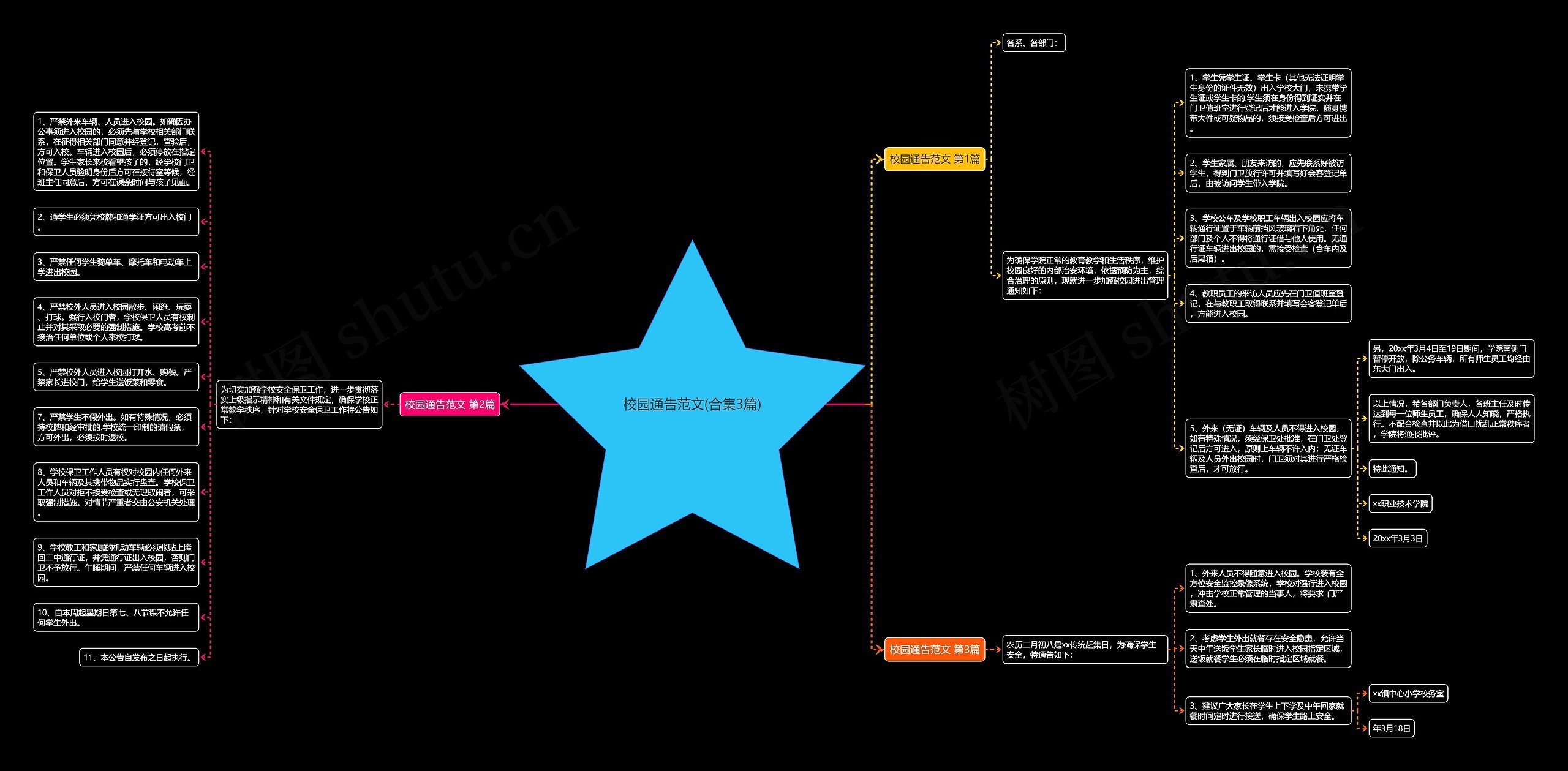 校园通告范文(合集3篇) 校园通告范文(合集3篇)