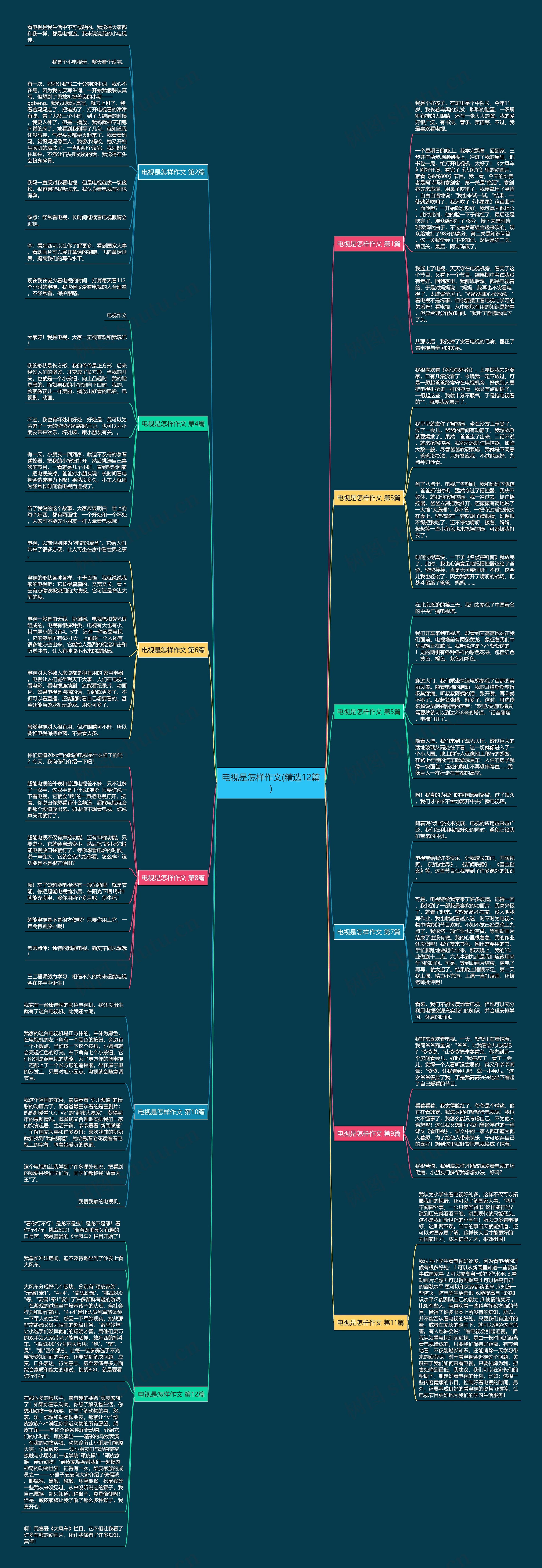 电视是怎样作文(精选12篇) 电视是怎样作文(精选12篇)