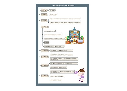 开展母亲节主题活动方案精选篇9 开展母亲节主题活动方案精选篇9