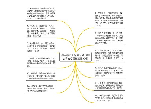 早安感恩正能量的句子(励志早安心语正能量简短)