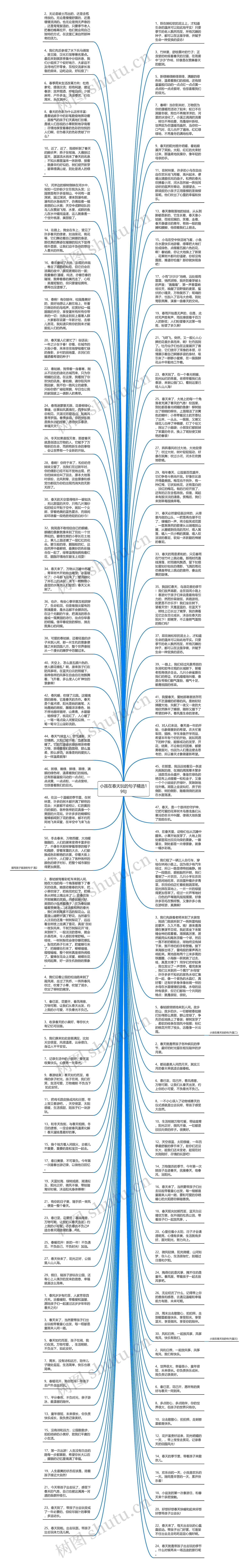 小孩在春天玩的句子精选19句