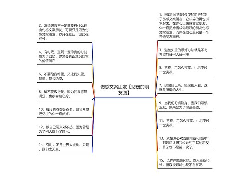 伤感文案朋友【悲伤的朋友圈】