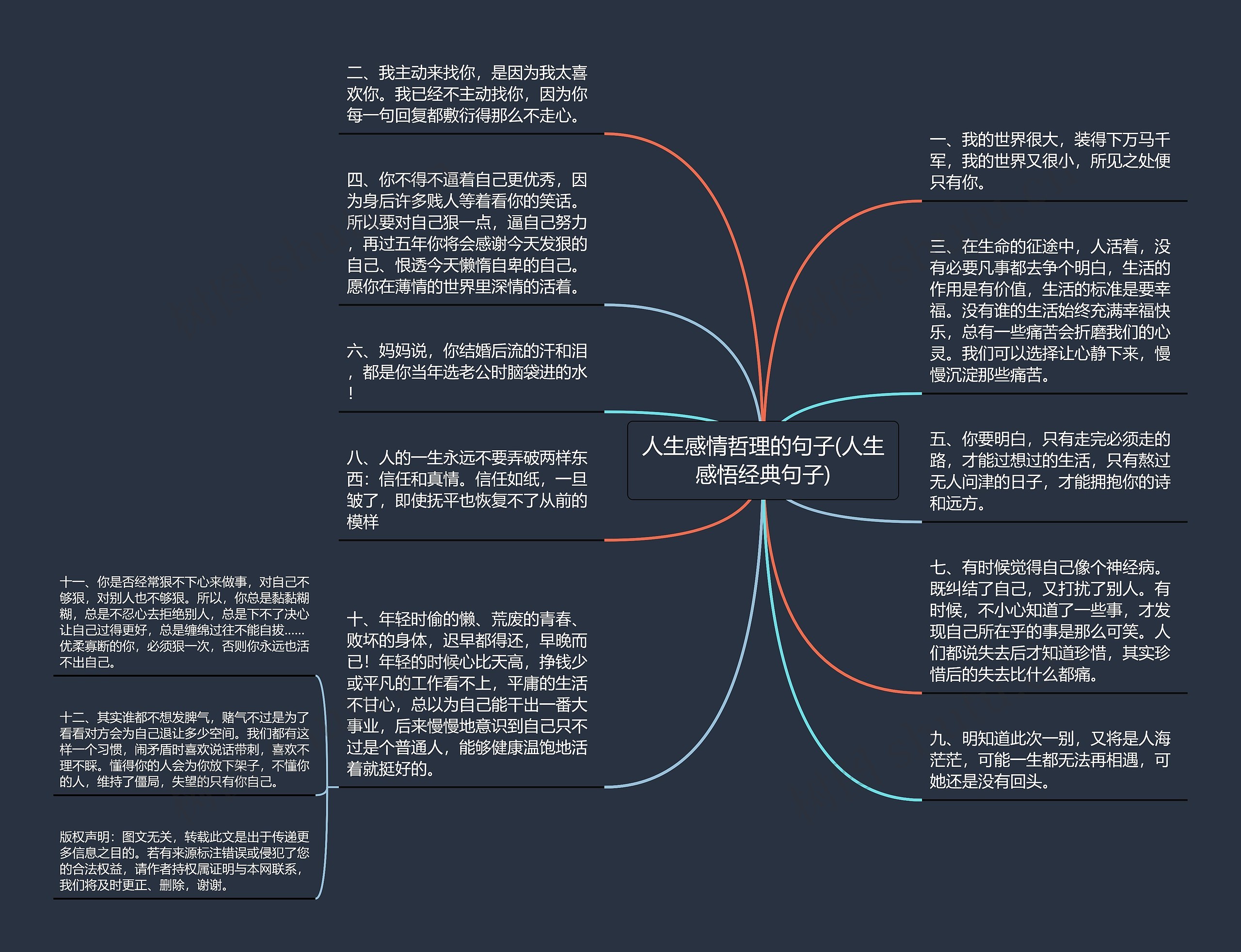 人生感情哲理的句子(人生感悟经典句子)