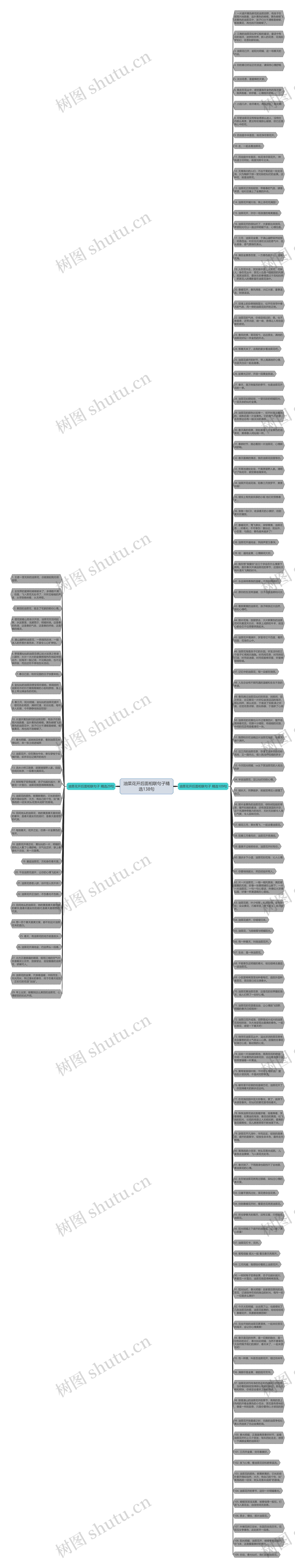 油菜花开后面相联句子精选138句思维导图