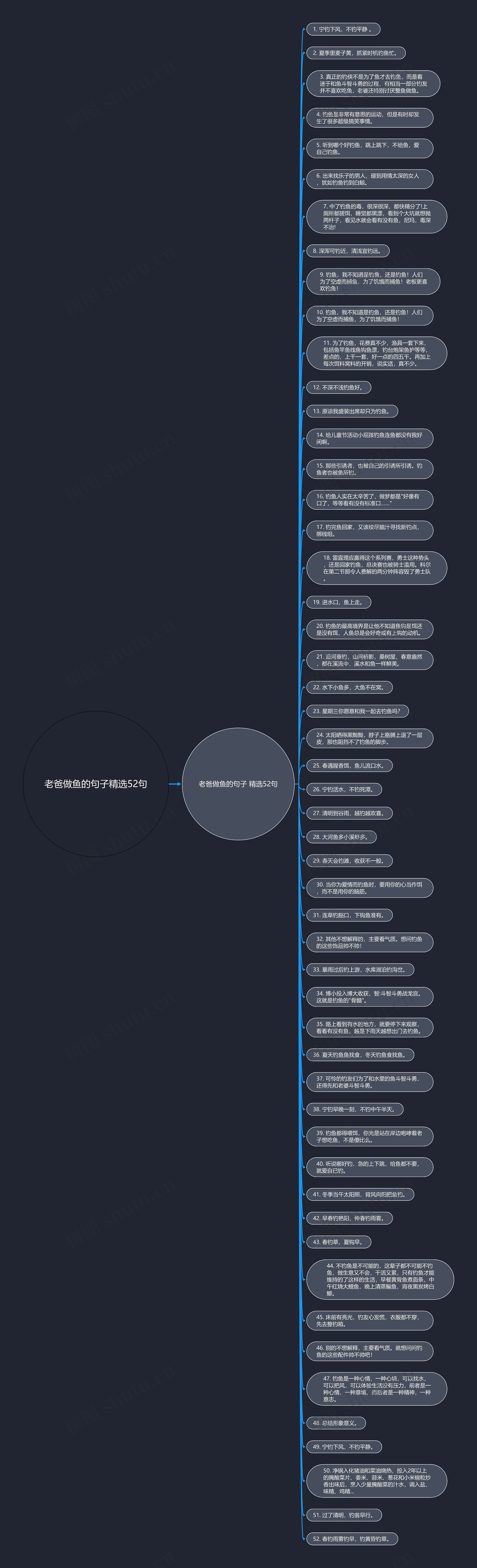 老爸做鱼的句子精选52句