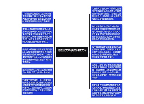 精选美文章(美文网散文网)