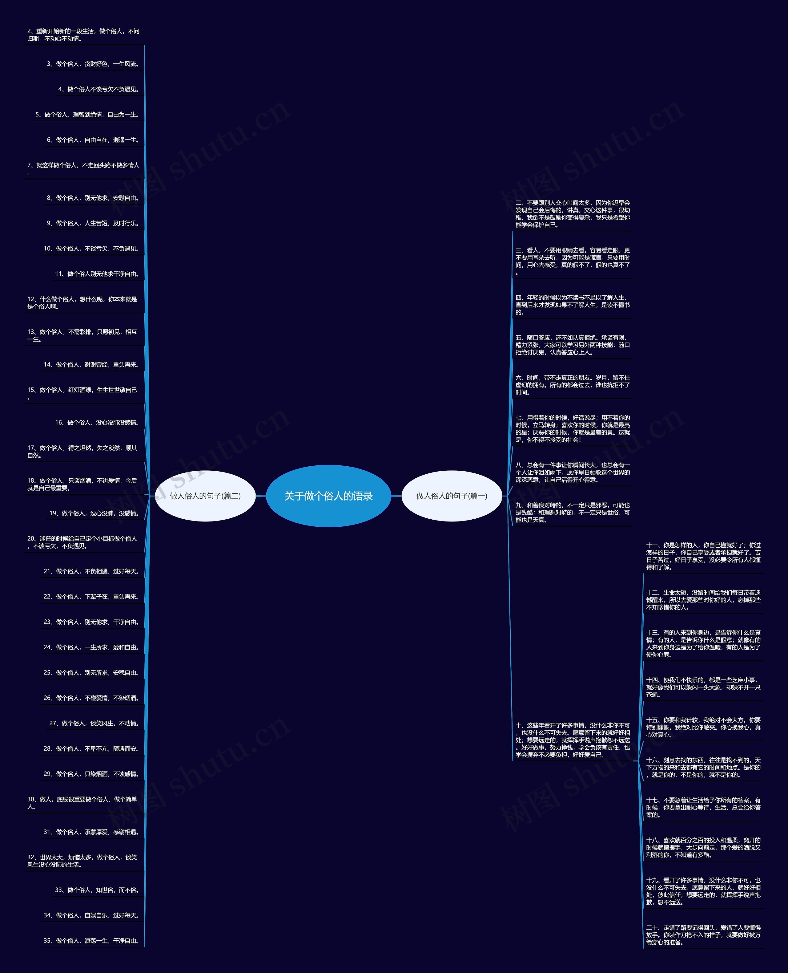 关于做个俗人的语录 关于做个俗人的语录