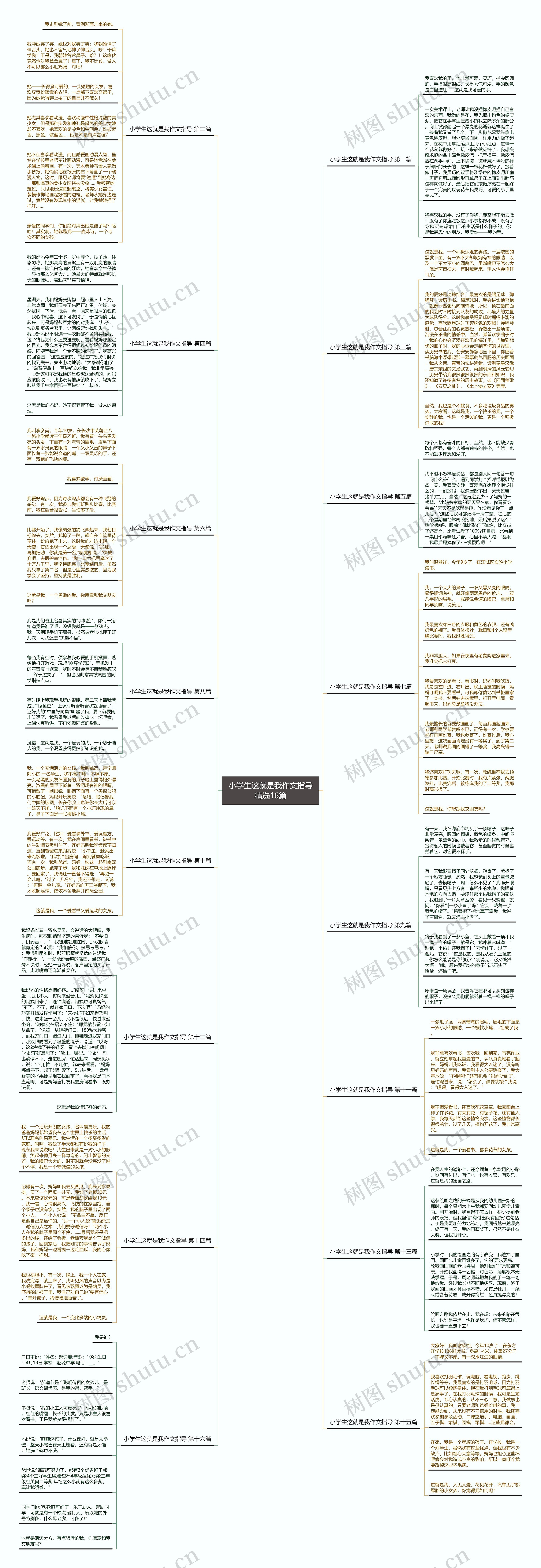 小学生这就是我作文指导精选16篇 小学生这就是我作文指导精选16篇