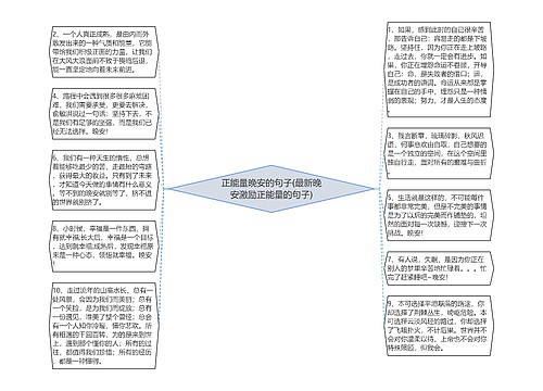 正能量晚安的句子(最新晚安激励正能量的句子)