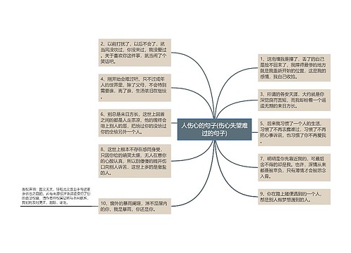 人伤心的句子(伤心失望难过的句子)