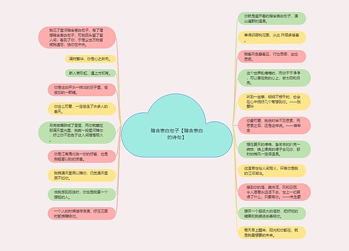 暗含表白句子【暗含表白的诗句】