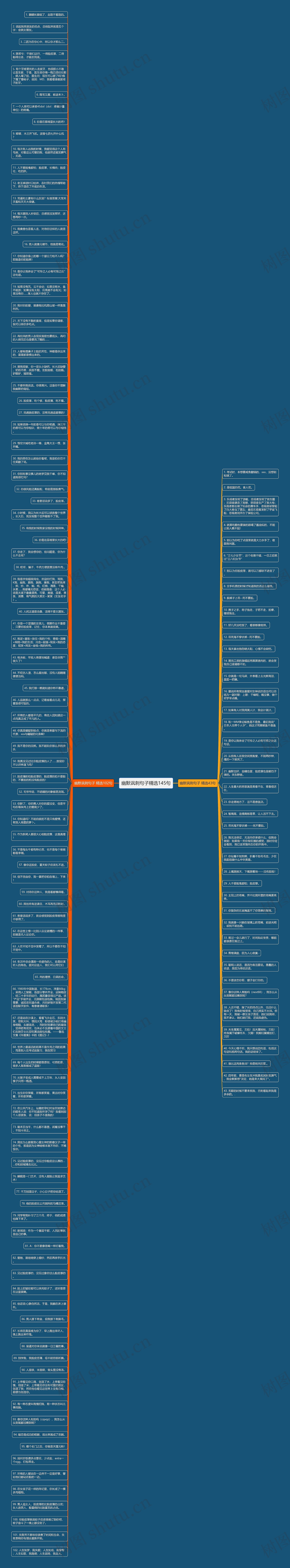 幽默讽刺句子精选145句思维导图